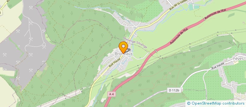 localisation de l'entreprise MONSIEUR DANIEL MOLARI  BRONVAUX