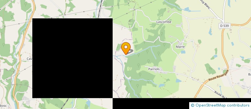 localisation de l'entreprise MONSIEUR DANIEL MOLIERE  PREVINQUIERES