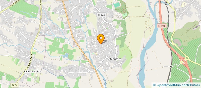 localisation de l'entreprise MONSIEUR DANIEL MOLINES  SAINT-CHRISTOL-LEZ-ALES