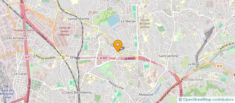 localisation de l'entreprise MONSIEUR DANIEL MOLINS à MARSEILLE