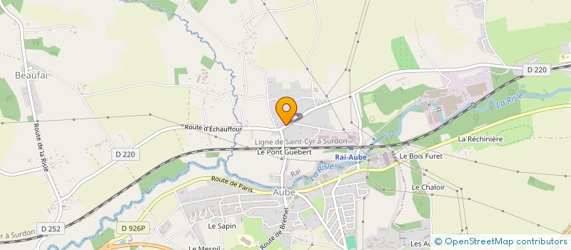 localisation de l'entreprise MONSIEUR DANIEL MONBAILLY à RAI