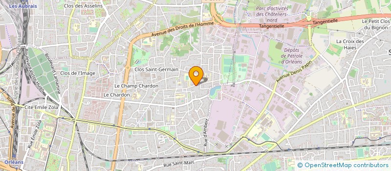 localisation de l'entreprise MONSIEUR DANIEL MONCHAU à ORLEANS