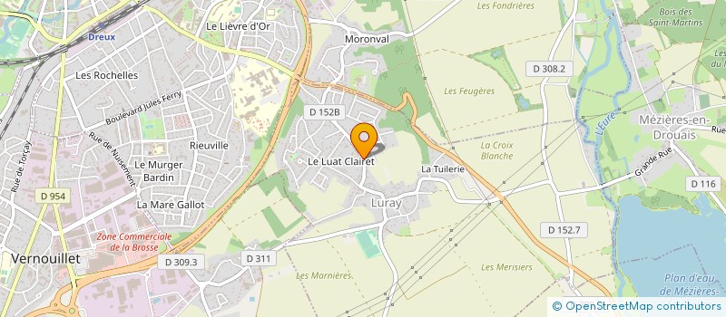 localisation de l'entreprise MONSIEUR DANIEL MONFORT à VERT-EN-DROUAIS