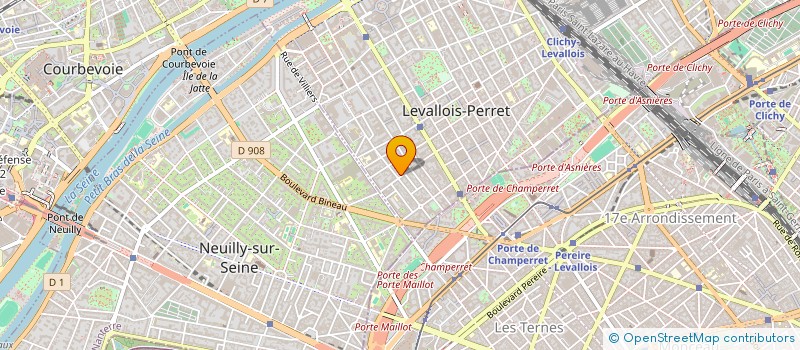 localisation de l'entreprise MONSIEUR DANIEL MONIE à LEVALLOIS-PERRET