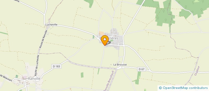 localisation de l'entreprise MONSIEUR DANIEL MONROUZEAU à BARBEZIERES