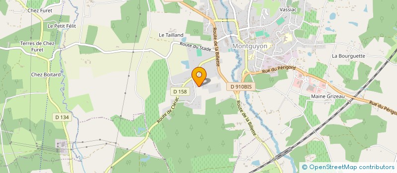 localisation de l'entreprise MONSIEUR DANIEL MONTEIRO  SAINT-MARTIN-D'ARY