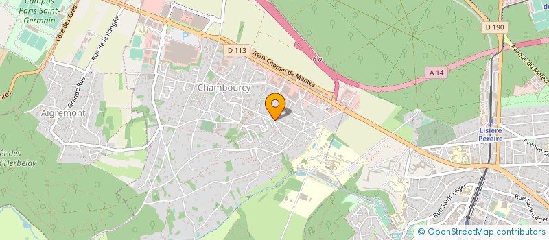 localisation de l'entreprise MONSIEUR DANIEL MORAIS MARTINS  AIGREMONT