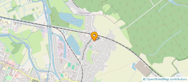 localisation de l'entreprise MONSIEUR DANIEL MOREAU  ARQUES