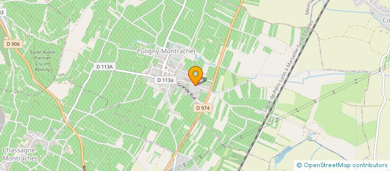 localisation de l'entreprise MONSIEUR DANIEL MOREAU  CHASSAGNE-MONTRACHET