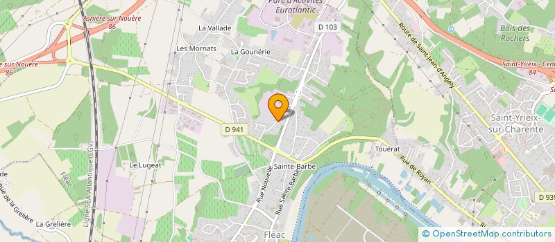 localisation de l'entreprise MONSIEUR DANIEL MOREIRAS à FLEAC