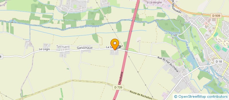 localisation de l'entreprise MONSIEUR DANIEL MOREL  TERNANT