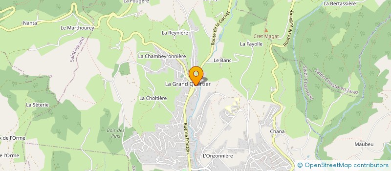 localisation de l'entreprise MONSIEUR DANIEL MORETON  SORBIERS