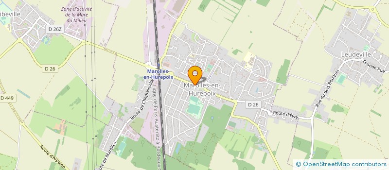 localisation de l'entreprise MONSIEUR DANIEL MORICET à GUIBEVILLE