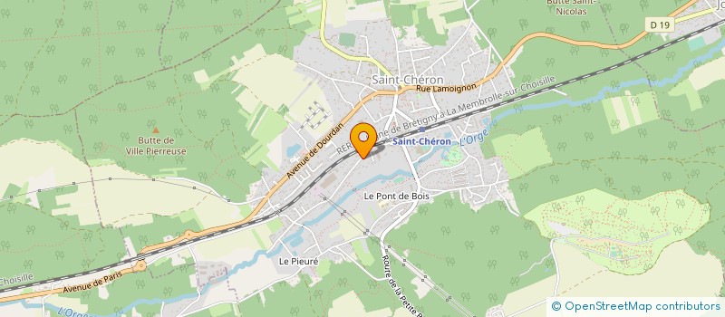 localisation de l'entreprise MONSIEUR DANIEL MORIN à SAINT-CHERON