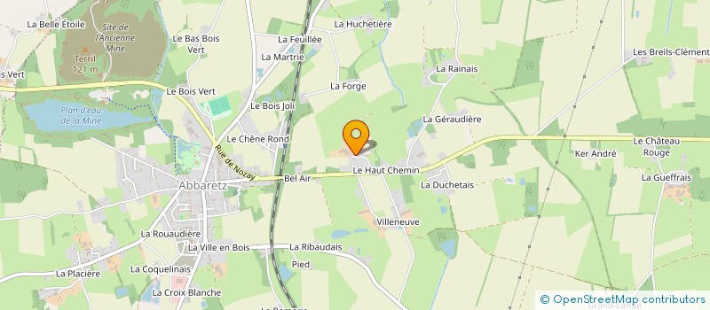 localisation de l'entreprise MONSIEUR DANIEL MORTIER à ABBARETZ