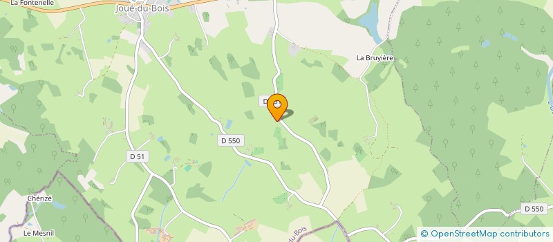 localisation de l'entreprise MONSIEUR DANIEL MOTTIN à JOUE DU BOIS