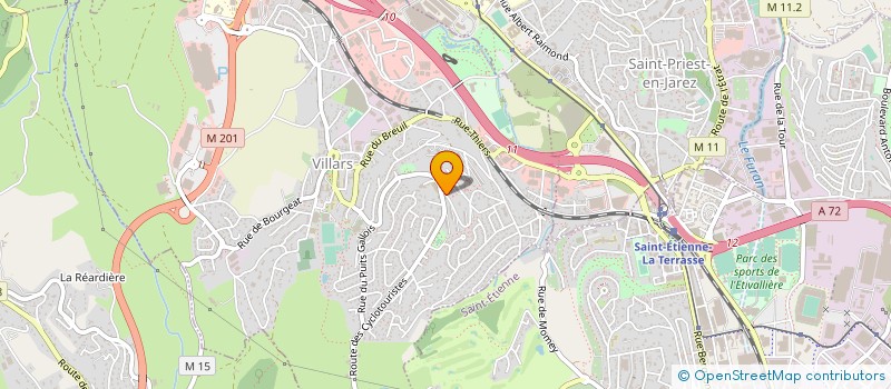 localisation de l'entreprise MONSIEUR DANIEL MOULIN  VILLARS