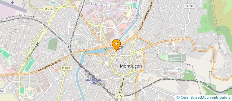 localisation de l'entreprise MONSIEUR DANIEL MOULINET à MONTLUCON