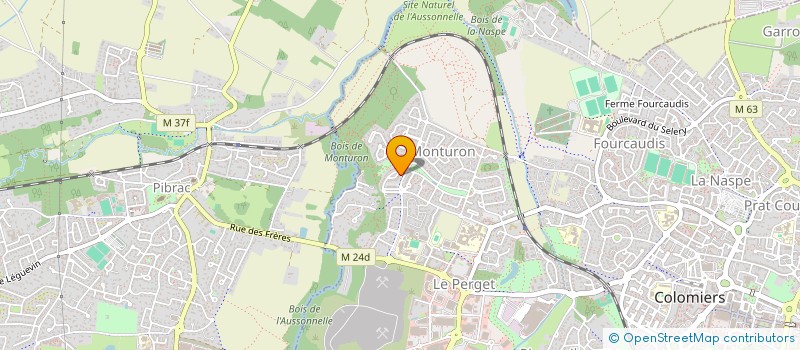 localisation de l'entreprise MONSIEUR DANIEL MOURET à COLOMIERS