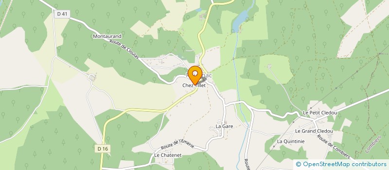 localisation de l'entreprise MONSIEUR DANIEL MOUSNIER à ROUGNAC