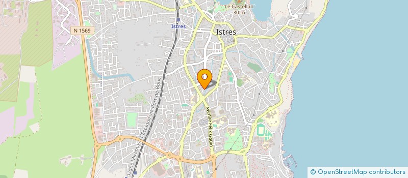 localisation de l'entreprise MONSIEUR DANIEL MOUSTROU  ISTRES