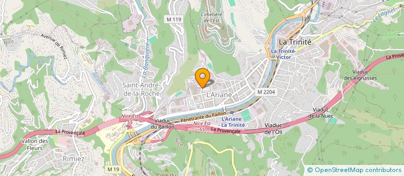 localisation de l'entreprise MONSIEUR DANIEL MOUTON à NICE