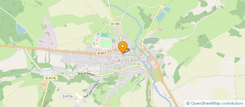 localisation de l'entreprise MONSIEUR DANIEL MUGNIER à BOURBONNE-LES-BAINS