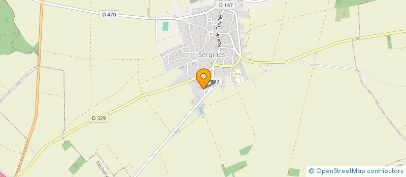 localisation de l'entreprise MONSIEUR DANIEL MUGOT  SERGINES