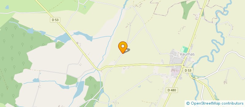 localisation de l'entreprise MONSIEUR DANIEL MULLER  VAUMAS