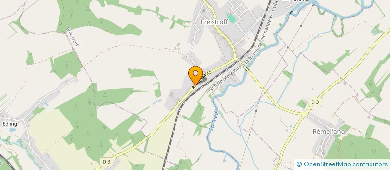 localisation de l'entreprise MONSIEUR DANIEL MULLER  FREISTROFF