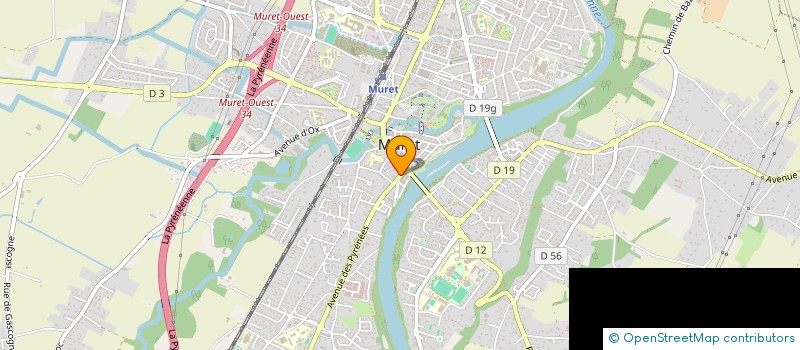 localisation de l'entreprise MONSIEUR DANIEL MUMENTHALER  MURET