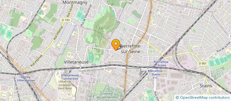 localisation de l'entreprise MONSIEUR DANIEL NASSE à PIERREFITTE-SUR-SEINE