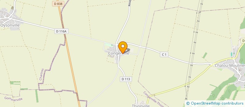 localisation de l'entreprise MONSIEUR DANIEL NAUD  CONGERVILLE-THIONVILLE