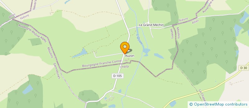 localisation de l'entreprise MONSIEUR DANIEL NAUMAIN  LUCENAY-LES-AIX