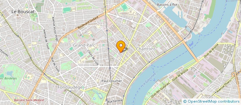 localisation de l'entreprise MONSIEUR DANIEL NEMTANU  BORDEAUX