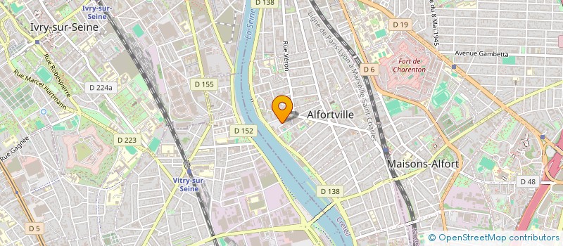 localisation de l'entreprise MONSIEUR DANIEL NEREDIAS à ALFORTVILLE