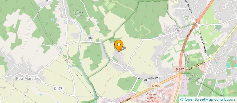 localisation de l'entreprise MONSIEUR DANIEL NERET  DISTRE