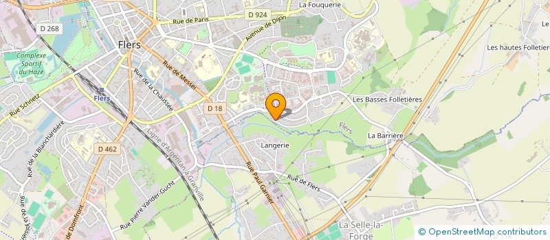localisation de l'entreprise MONSIEUR DANIEL NGAMESSON à FLERS