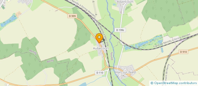 localisation de l'entreprise MONSIEUR DANIEL NICOLAS  ADAINCOURT