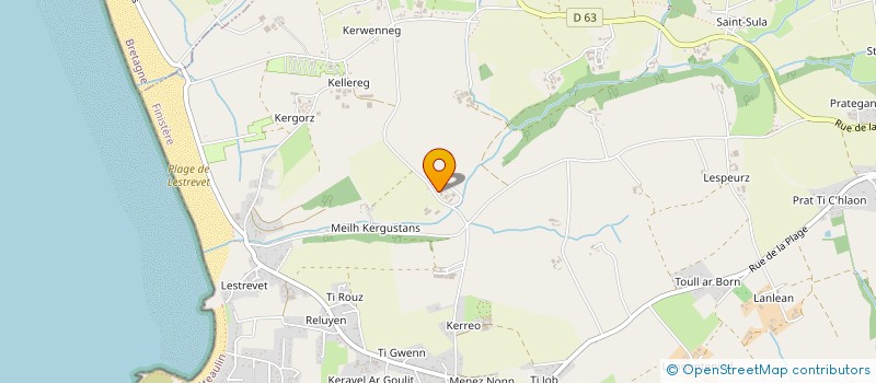 localisation de l'entreprise MONSIEUR DANIEL NICOLAS  PLOMODIERN