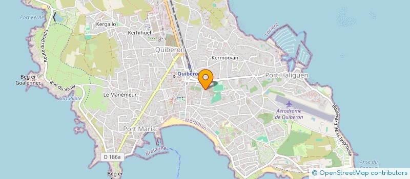 localisation de l'entreprise MONSIEUR DANIEL NICOLAS à QUIBERON