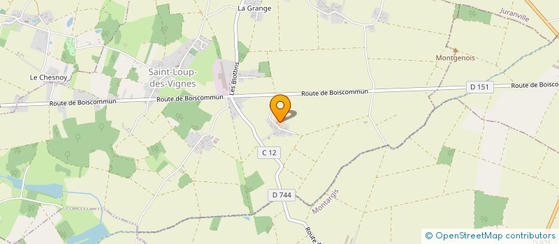 localisation de l'entreprise MONSIEUR DANIEL NICOLLE à SAINT-LOUP-DES-VIGNES