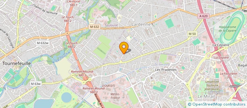 localisation de l'entreprise MONSIEUR DANIEL NIGOUL à TOULOUSE