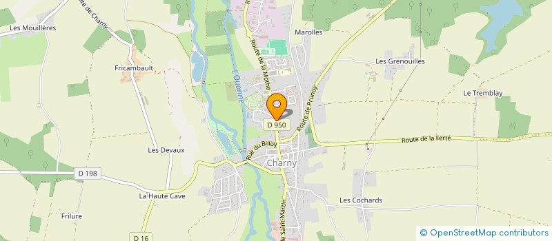 localisation de l'entreprise MONSIEUR DANIEL NIQUET  CHARNY OREE DE PUISAYE