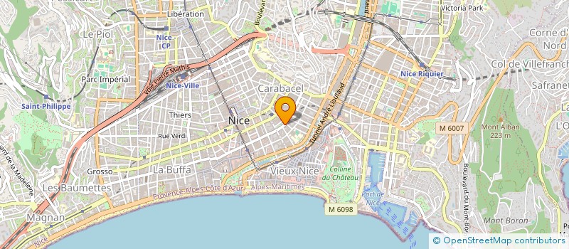 localisation de l'entreprise MONSIEUR DANIEL NISTIRIUC à NICE