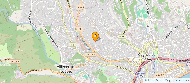 localisation de l'entreprise MONSIEUR DANIEL NODALE à CAGNES-SUR-MER