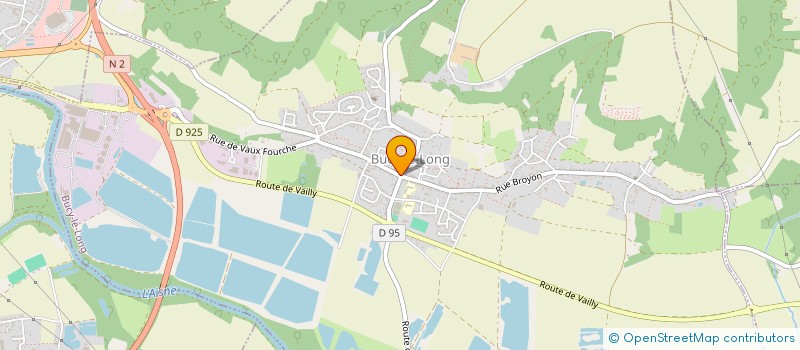 localisation de l'entreprise MONSIEUR DANIEL NORBERTO  BUCY-LE-LONG