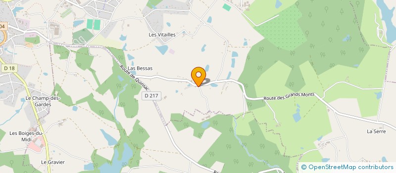 localisation de l'entreprise MONSIEUR DANIEL NOUHAUD à ST YRIEIX LA PERCHE