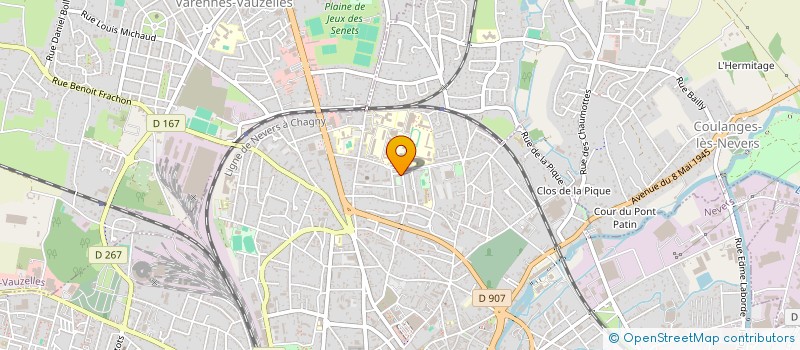 localisation de l'entreprise MONSIEUR DANIEL NSUMBU IKORE à NEVERS