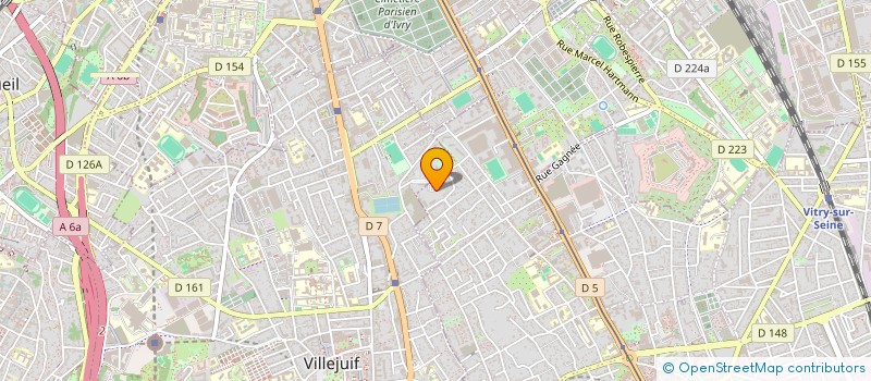 localisation de l'entreprise MONSIEUR DANIEL NTCHAGANG YEPJOUO  VITRY-SUR-SEINE